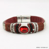 bracelet 0214551 rouge bordeaux