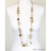 sautoir boho fleurs pièces de nacre 0118093