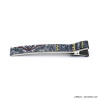 pince crocodile à cheveux tissu imprimé cachemire 0620015