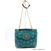 sac matelassé à bandoulière chaîne métal polyester fermoir abeille femme 0922004