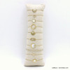 ensemble de 10 bracelets demi-soleil étoile coeur fleur nacre acier inoxydable femme 0222059