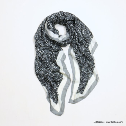 foulard motif lettre H femme 0722517