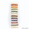 Boudin de bracelets strass multicolores élastiques pour femme 0222561 multi