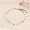 bracelet acier inoxydable étoile nacre billes femme 0222024-multicolores