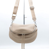 Sac banane XL Flora&Co simili-cuir souple grainé poche extérieure zippée 0922532 naturel/beige
