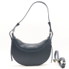 Sac porté épaule Flora&Co simili-cuir demi-lune 0925013 bleu foncé