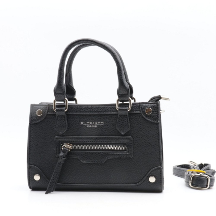 Mini-sac à main Flora&Co simili-cuir 0925014 noir