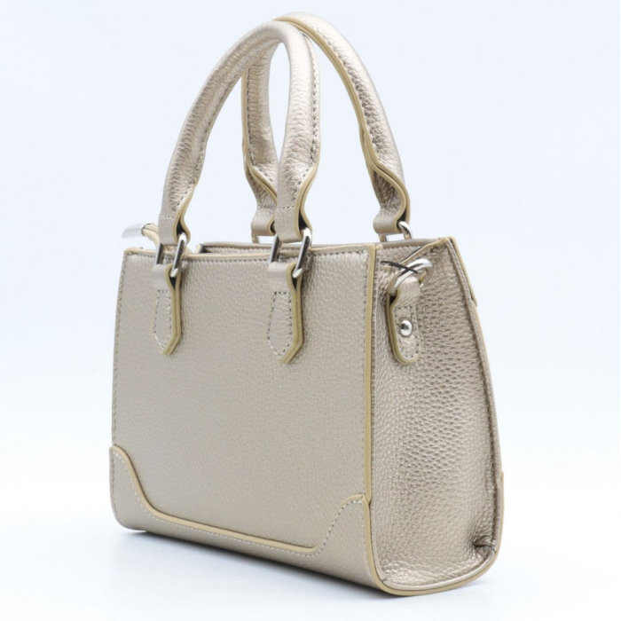 Mini-sac à main Flora&Co simili-cuir 0925014 doré