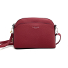 Sac porté épaule Flora&Co simili-cuir rigide grainé 0924014 rouge foncé