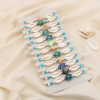 Set 12 bracelets coulissant coquillage pierre tortue 0225253 multi