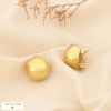 Boucles d’oreilles CLIP acier inoxydable rond 0325197 doré