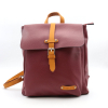 Sac à dos Flora&Co simili-cuir grainé 0924010 rouge bordeaux