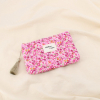 Pochette trousse polyester floral MEILLEURE COPINE 0926005 rose