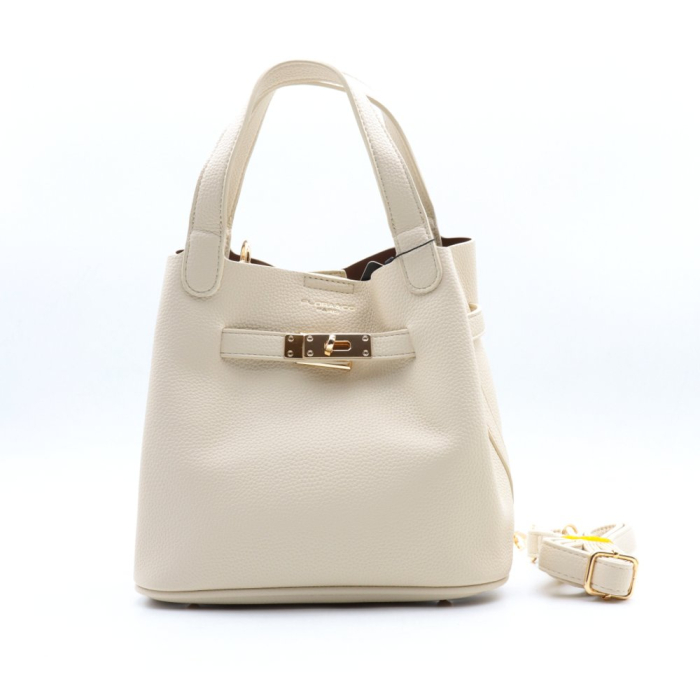 Sac Seau Femme Flora&Co Simimi-Cuir Grainé 0926044 écru