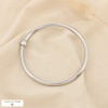 Bracelet jonc acier inoxydable intemporel boule 0226121 argenté